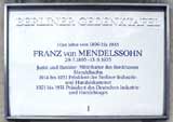 Dia-Serie Mendelssohn, Franz von