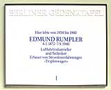 Dia-Serie Rumpler, Elias Edmund