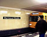 Dia-Serie Bernauer Strae (U-Bahnhof)