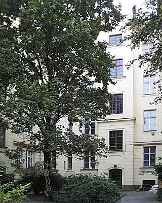 Haus; Hof, Mitte, GeschwisterSchollStraße 5 / Illustrierte