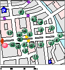 Kartenskizze Unter den Linden - Deutsche Guggenheim Berlin(Mitte)