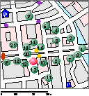 Kartenskizze Unter den Linden - Lindenforum (Mitte)