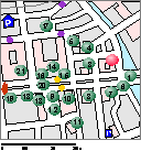 Kartenskizze Unter den Linden - Zeughaus (Mitte)